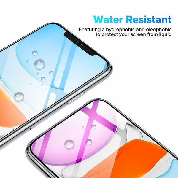 For Apple iPhone 15 Pro MAX  Full Cover Tempered Glass Screen Protector