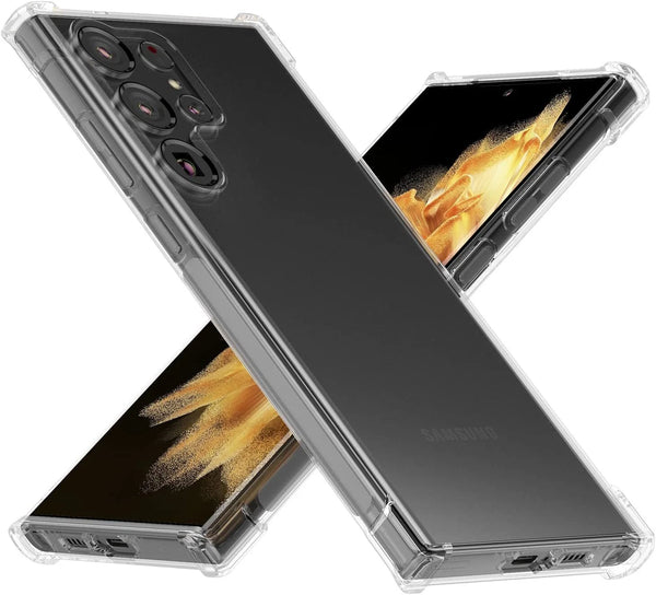 For Samsung Galaxy S25 Edge 5G Flexible Clear Shockproof Soft TPU case cover