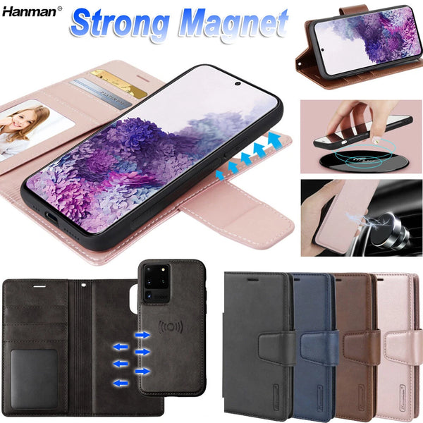 For Samsung Galaxy S25 Edge 5G 2in1 Magnet Hanman Wallet Flip Case Cover