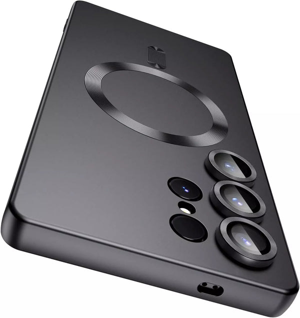 For Samsung Galaxy S25 Ultra 5G Slim Soft Magnetic Shockproof Matte Shell Case