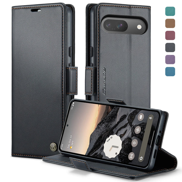 For Google Pixel 10 Pro XL 5G Luxury Caseme Leather Wallet Flip Case Cover