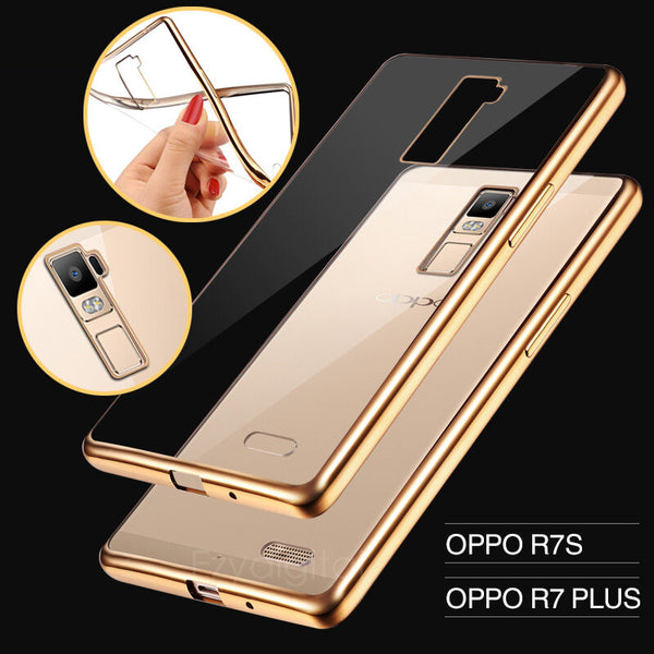 Ultra Slim Crystal Shinning TPU Gel case cover For Oppo R7S R9 F1S R9S A57 A77