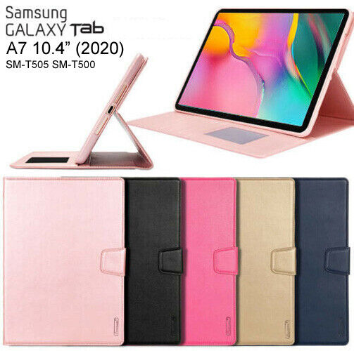 For Samsung Galaxy Tab A7 2020 SM-T500 /T505 Hanman wallet Smart Cover Flip Case