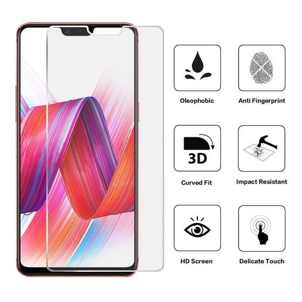Premium 9H Tempered Glass Screen Protector For OPPO R15 & R15 Pro