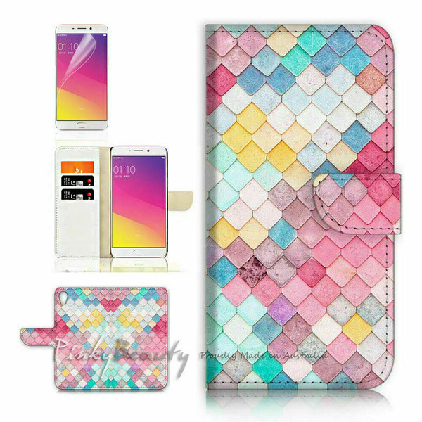 Ranibow Square TPU Phone Wallet Case Cover For Vivo Y21 - 21642