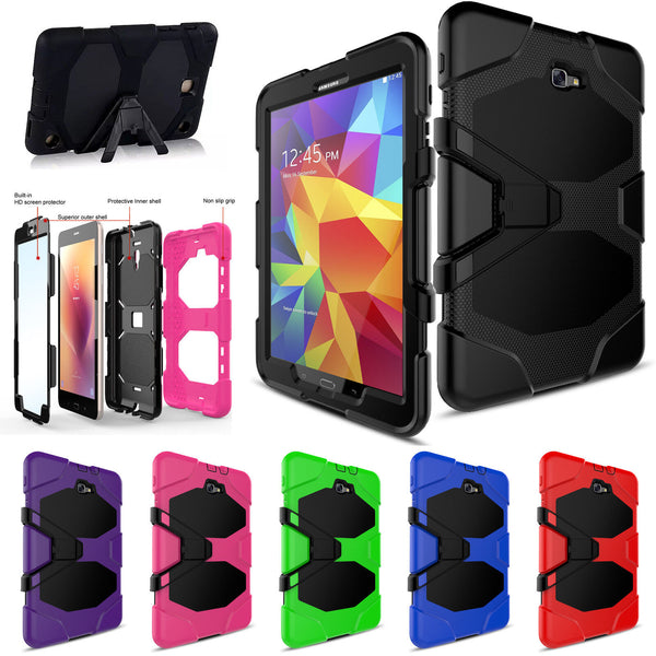 Samsung Galaxy Tab A 7" inch T280 Heavy Duty Shockproof Kickstand Case Cover OZ
