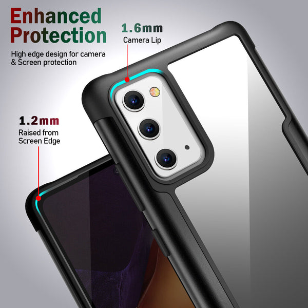 For New Samsung Galaxy S20 FE 5G/4G Metallic Plating Grip Shockproof Hybrid Case