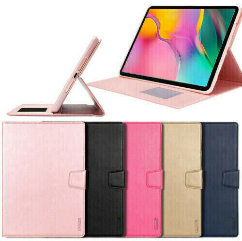 For Samsung Galaxy Tab A 8.4 2020 SM-T307 Hanman leather wallet Smart Cover Case