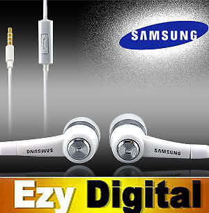 Premium WHITE Handsfree Headphones For Samsung Galaxy Ace/ Nexus S/Gio/Fit/Mini