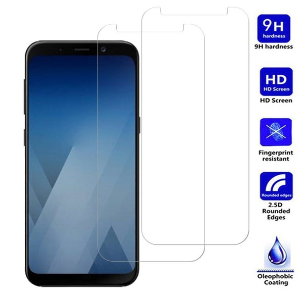 New 9H Tempered Glass Screen Protector for Samsung Galaxy A6 2018 / A7 2018